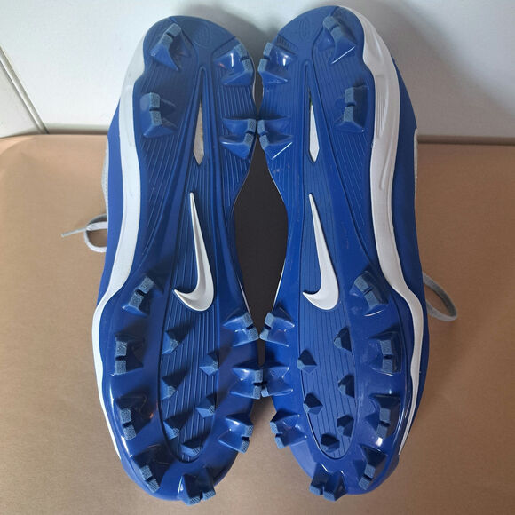 Nike Huarache Blue and Gray Baseball Cleats Men's Size 13 - Picture 5 of 9